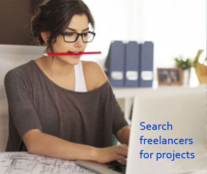 search freelancer for projects